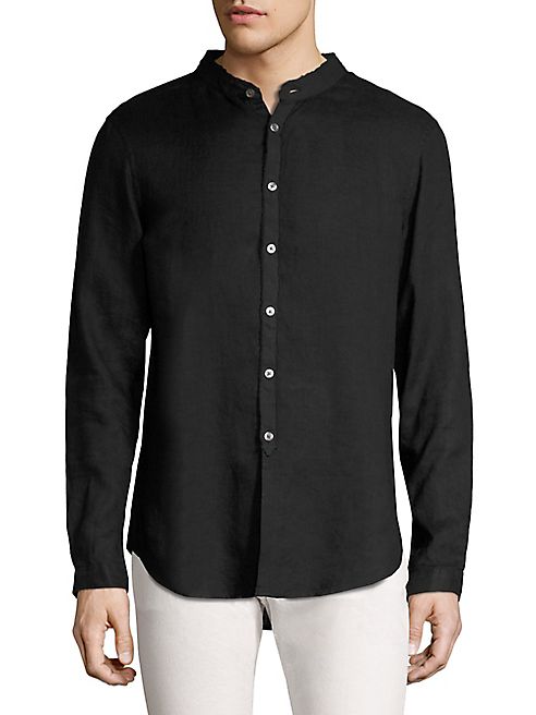 John Varvatos - Solid Slim-Fit Shirt