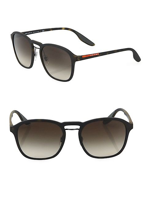 Prada Sport - 55MM Square Sunglasses