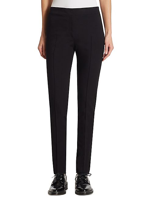 Akris punto - Mara Side-Trimmed Lace Leggings