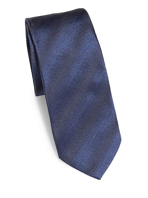 Z Zegna - Angled Silk Tie