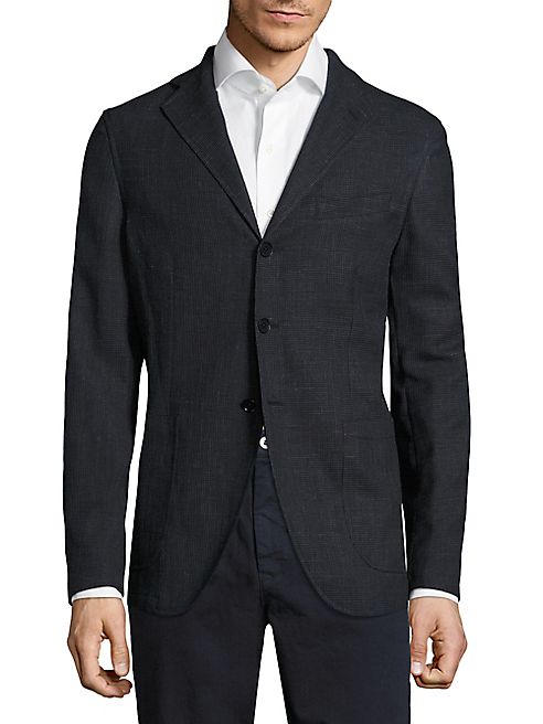 Eidos - Slub Micro Wool Blazer