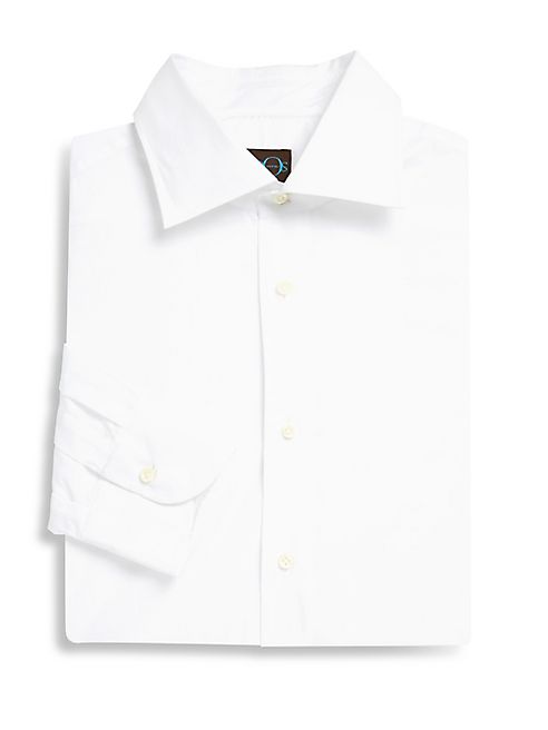 Eidos - Long Sleeve Regular-Fit Dress Shirt