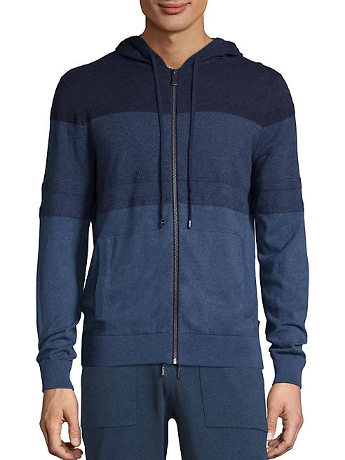 Michael Kors - Gradiation Zip-Front Hoodie