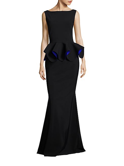 La Petite Robe di Chiara Boni - Eden Peplum Gown