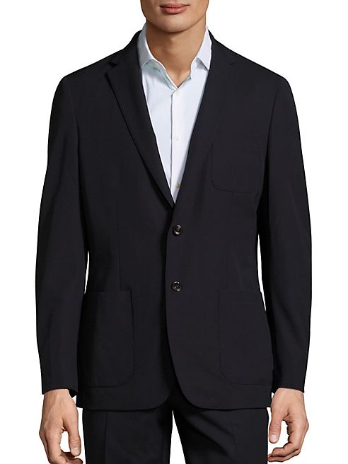 Michael Kors - Slim-Fit Trop Wool Blazer