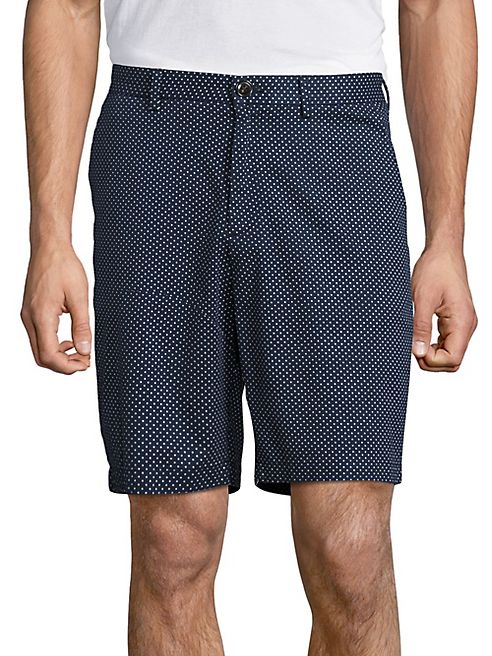 Michael Kors - Pindot Cotton Bermuda Shorts