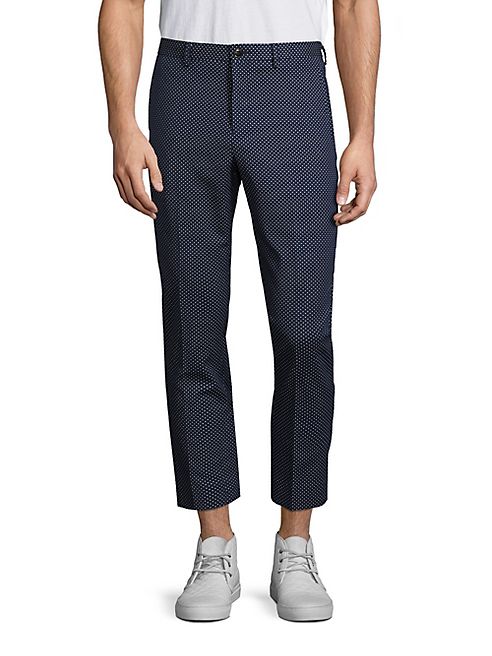 Michael Kors - Skinny Dot Printed Pants