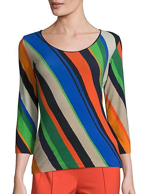 Escada - Elcima Striped Top