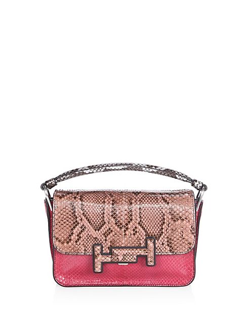 Tod's - Amu New Python Crossbody Bag