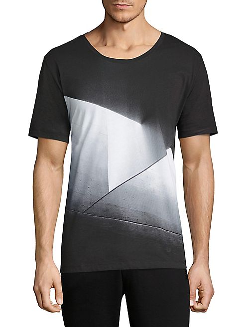 HUGO BOSS - K-Dicino Abstract Printed T-Shirt