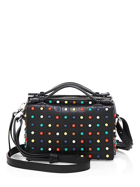 Tod's - Diodon Studded Micro Leather Crossbody Bag