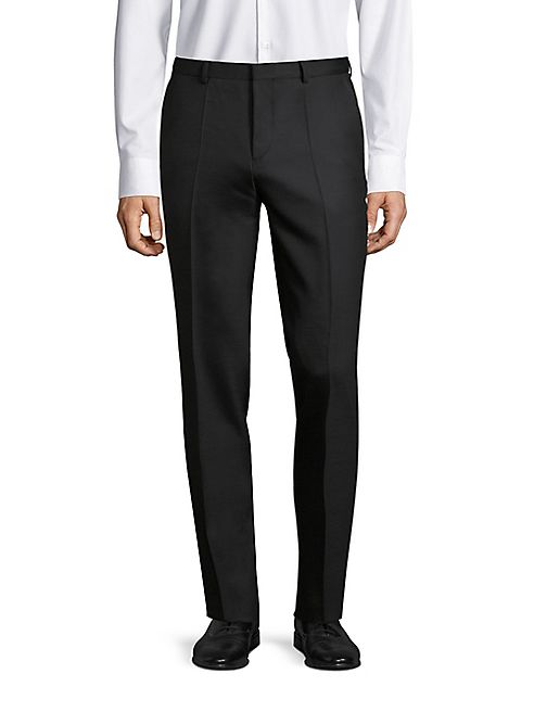 HUGO BOSS - Hets Wool-Blend Stretch Trouser