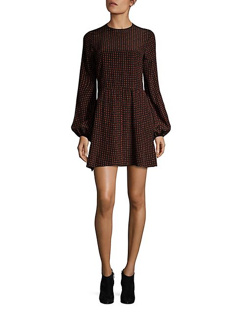 Diane von Furstenberg - Dotted Silk Dress