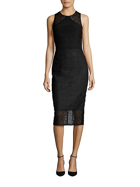 Diane von Furstenberg - Tailored Twig Lace Dress