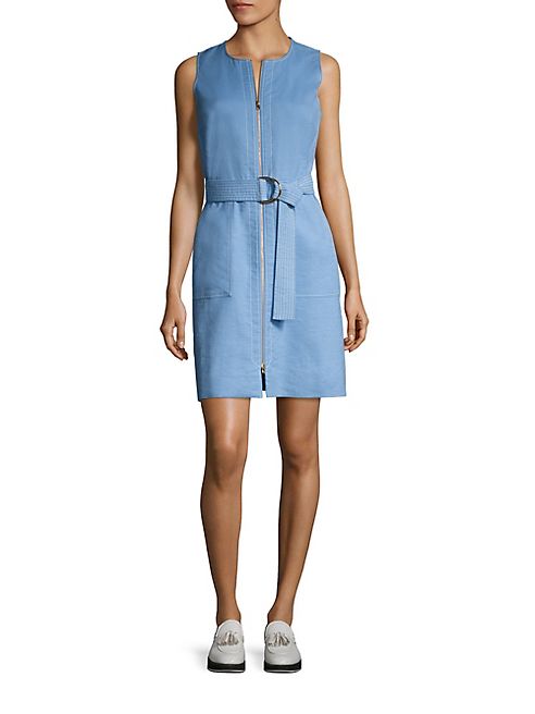 Diane von Furstenberg - Sleeveless Zip Front Dress