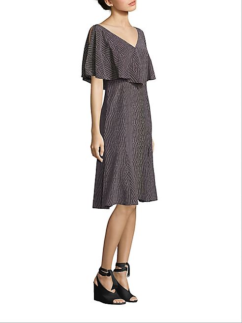 Derek Lam - Dash Print Handkerchief Silk Dress