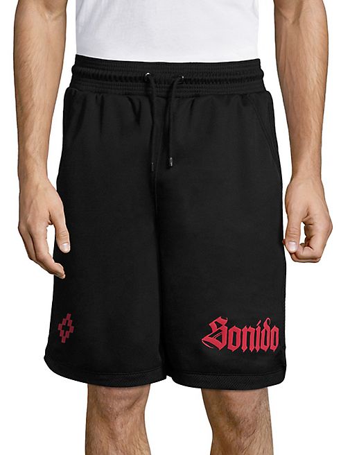 Marcelo Burlon - Santos Textured Shorts