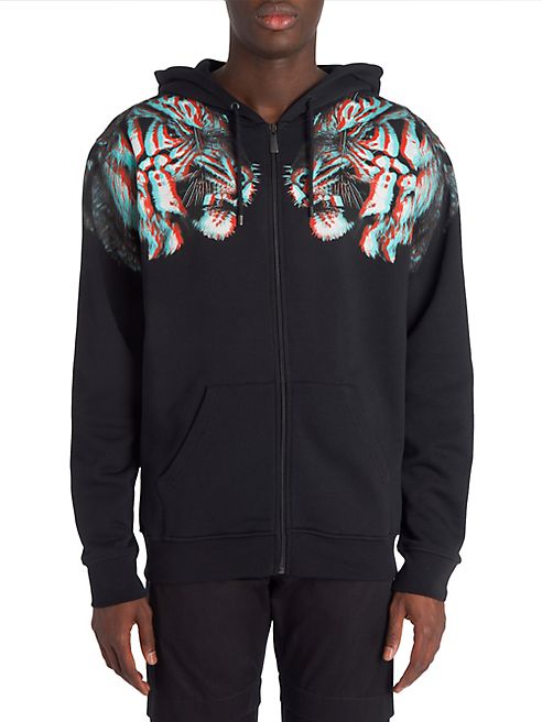 Marcelo Burlon - Tajo Tiger Printed Hoodie