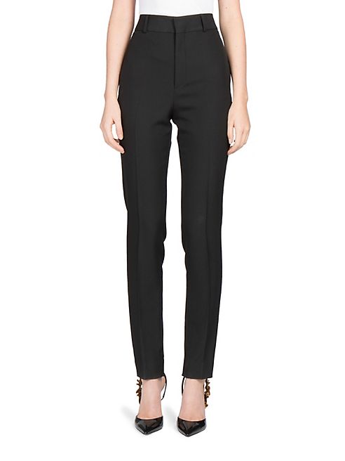 Saint Laurent - Relaxed-Fit Pleated Trousers