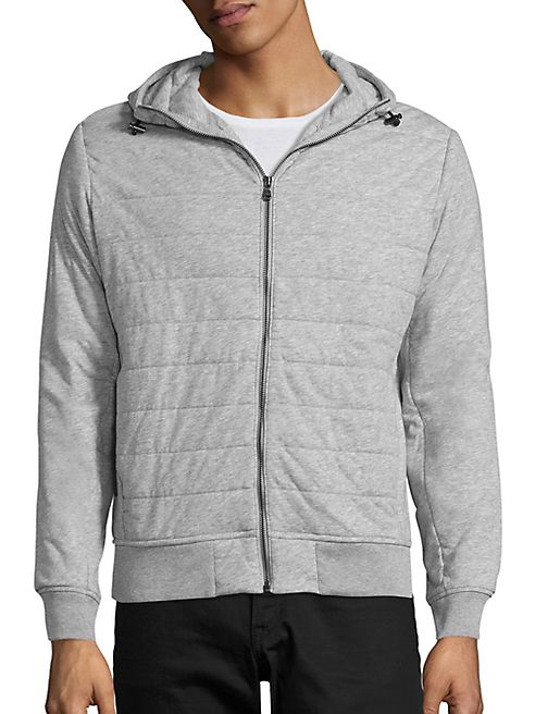 Polo Ralph Lauren - Quilted Jersey Full-Zip Hoodie