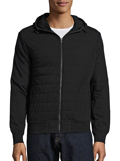 Polo Ralph Lauren - Quilted Jersey Full-Zip Hoodie