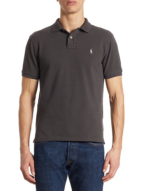 Polo Ralph Lauren - Slim Fit Weathered Mesh Polo