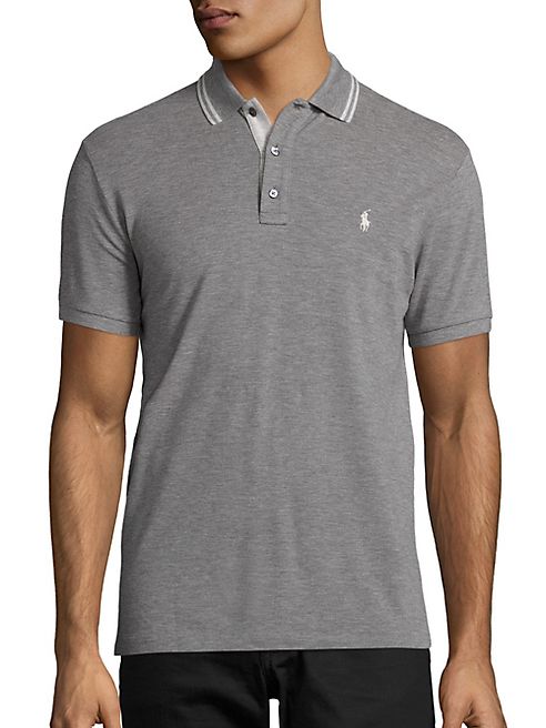 Polo Ralph Lauren - Custom-Fit Cotton Mesh Polo