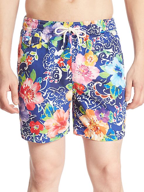 Polo Ralph Lauren - Traveler Floral Swim Shorts