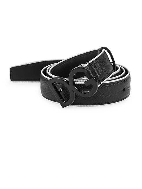 Dolce & Gabbana - Logo Leather Belt