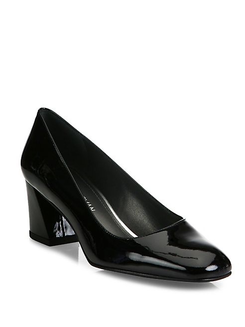 Stuart Weitzman - Marymid Patent Leather Pumps