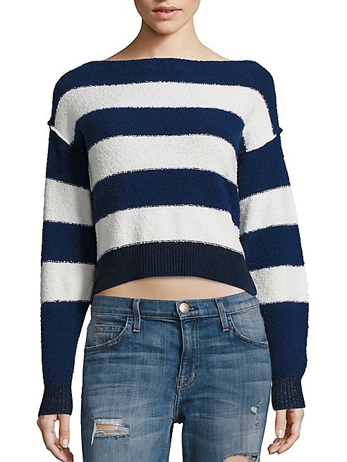 Free People - Candyland Boatneck Sweater