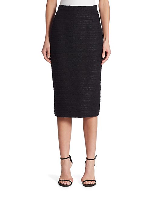 Carolina Herrera - Tweed Pencil Skirt