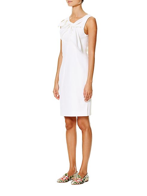 Carolina Herrera - Sleeveless Wool-Blend Dress