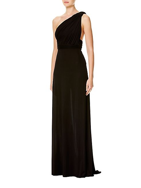 Carolina Herrera - Silk Jersey One-Shoulder Gown