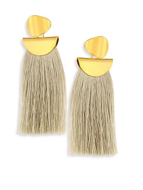 Lizzie Fortunato - Crater Fringe Earrings