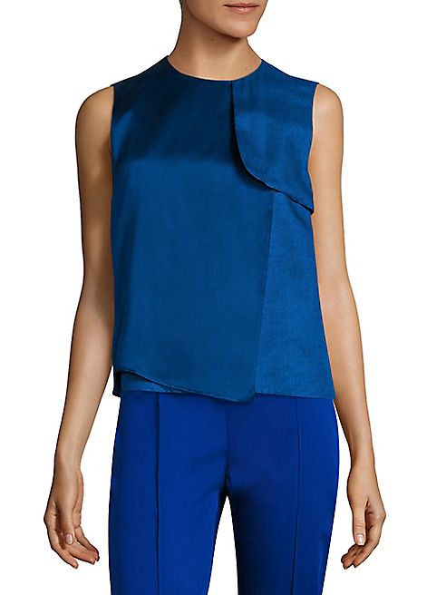 Max Mara - Vezzano Silk & Linen Shell