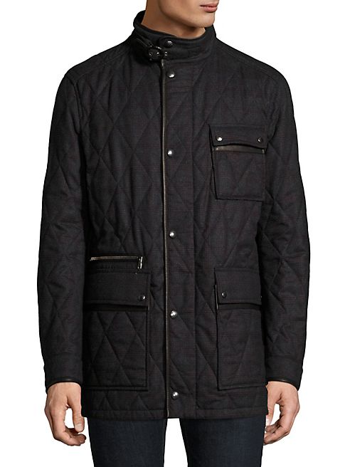 Salvatore Ferragamo - Long Sleeve Quilted Jacket