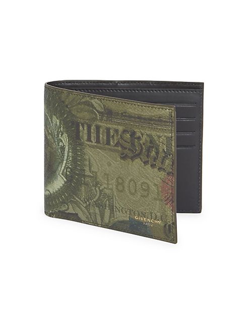 Givenchy - Abstract Dollar Print Billfold Wallet