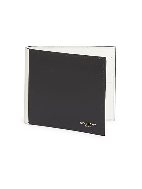 Givenchy - Dual-Tone Calf Leather Billfold Wallet