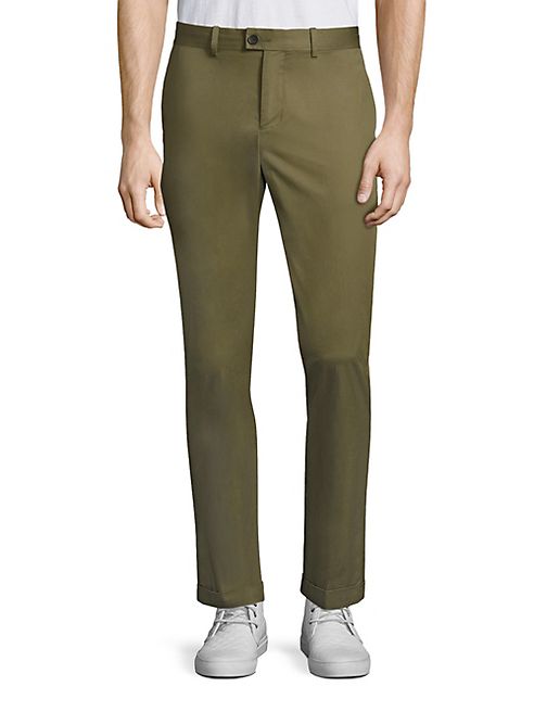 Original Penguin - Solid Cotton Trousers