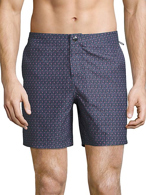 Original Penguin - Weaved Swim Trunks