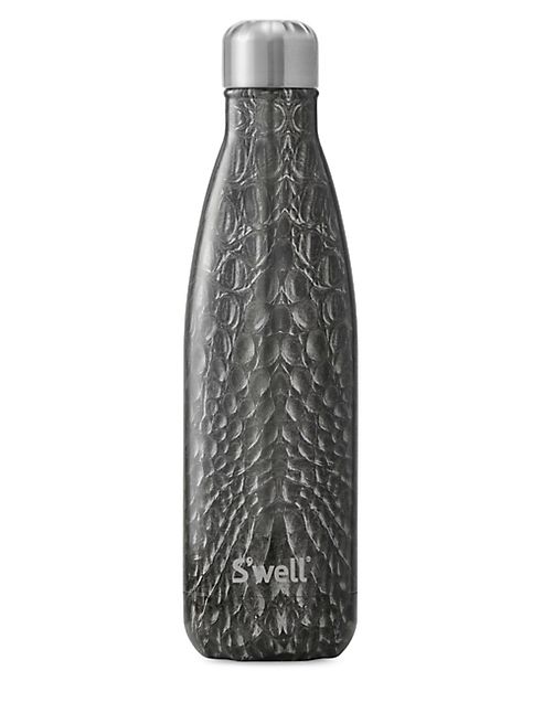 S'well - Monochrome Crocodile Stainless Steel Bottle