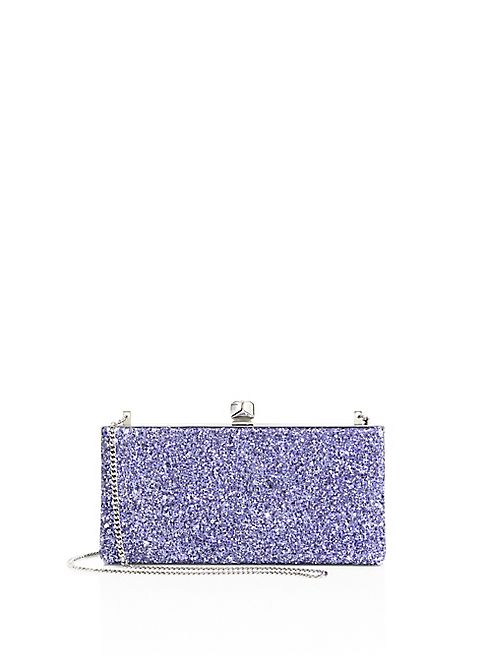 Jimmy Choo - Celeste Coarse Glitter Clutch