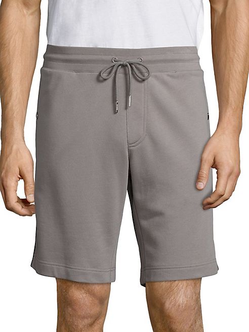 Moncler - Side Stripe Cotton Shorts