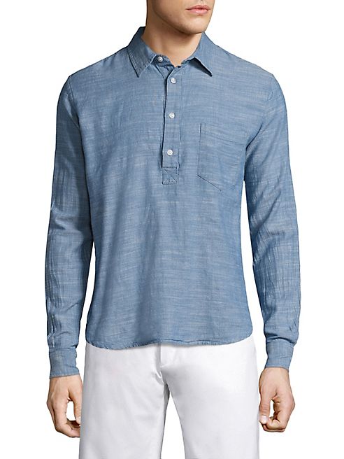 Solid and Striped - Linen Popover Shirt