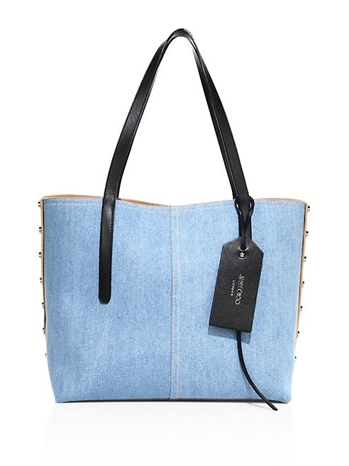 Jimmy Choo - Twist East-West Denim Tote