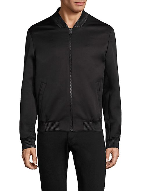 HUGO BOSS - Bellagio Sateen Bomber Jacket