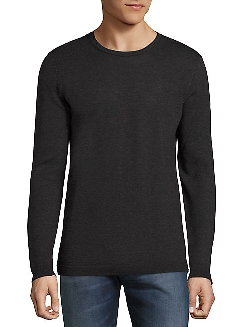 HUGO BOSS - Salex Virgin Wool Blend Sweater