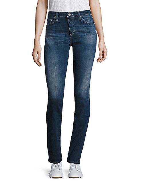 AG - Harper Essential Straight-Leg Jeans