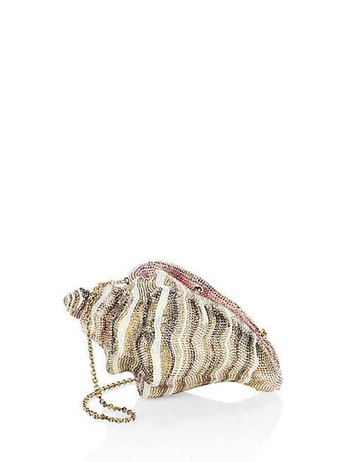 Judith Leiber - Conch Shell Crystal Clutch